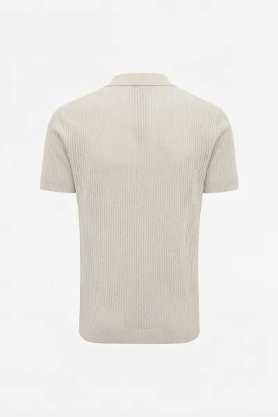 Structuur Polo | Beige